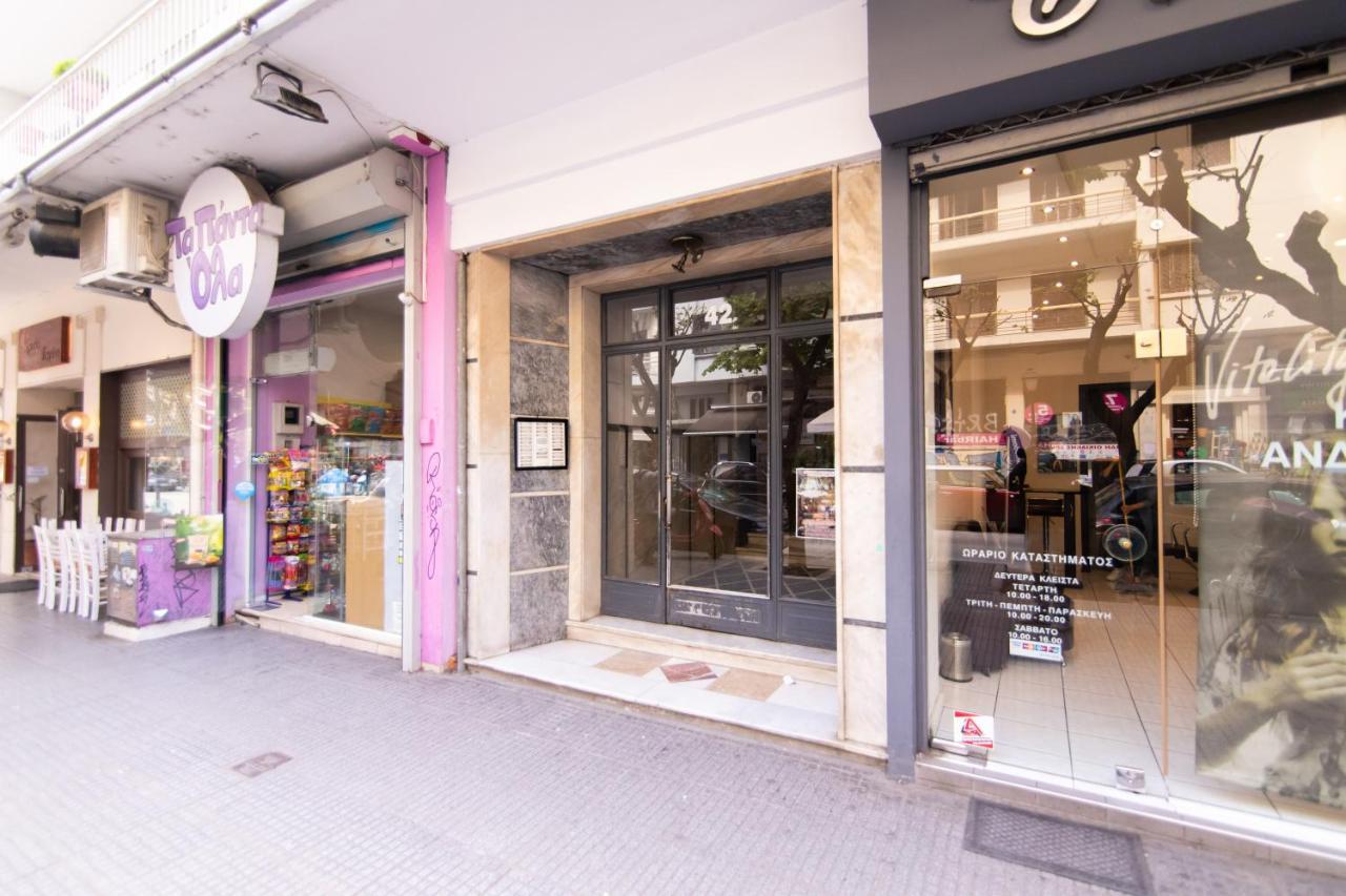 Downtown Luxury Boutique Suites : The Yellow Suite Thessaloniki Exterior foto